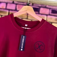 Image 2 of Extreme Culture® - (X SMALL) Exclusive T-Shirt Burgundy Classic