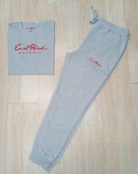 Image 1 of T-shirt and Fleece Sweatpants  (Tap for more colors)