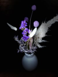 Image 1 of Purple Lust White Vase  c