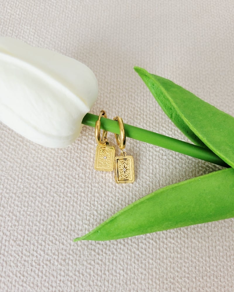 Image of Morning Star Earrings 