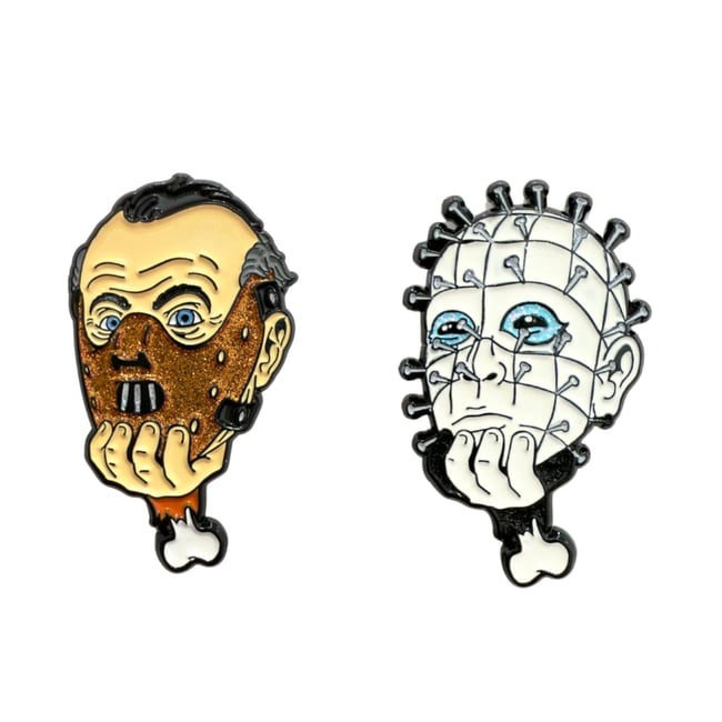 Hold Your Head Up Pin Pack - Hannibal & Pinhead