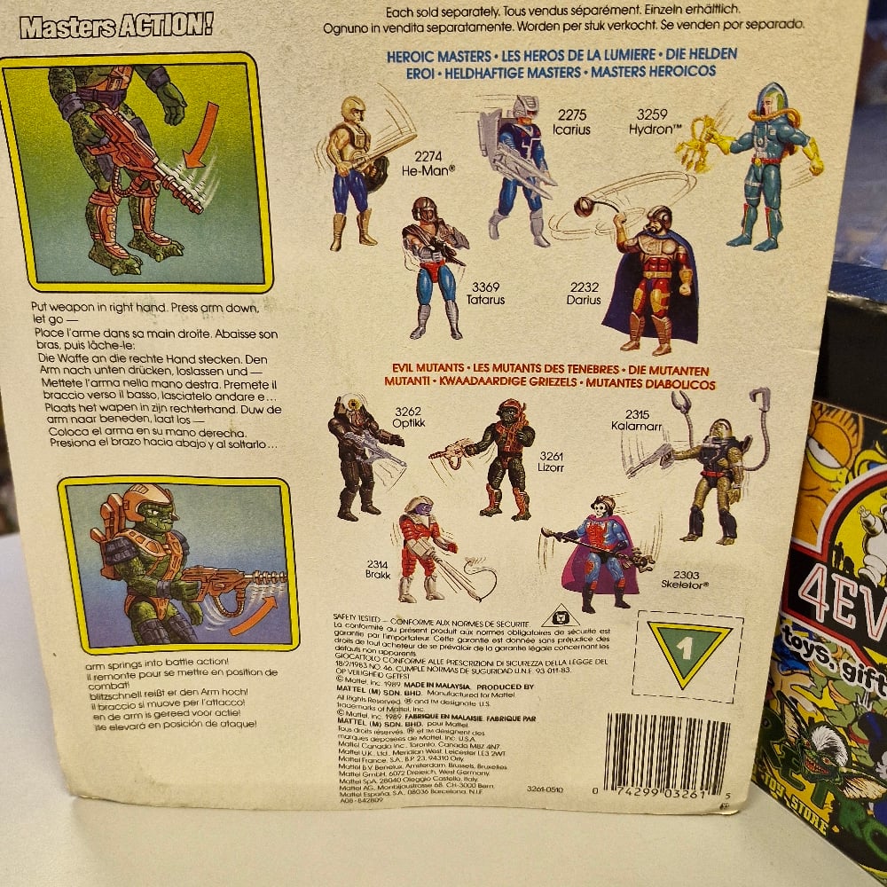 Image of New Adventures of He-Man – Lizorr Action Figure (Carded)