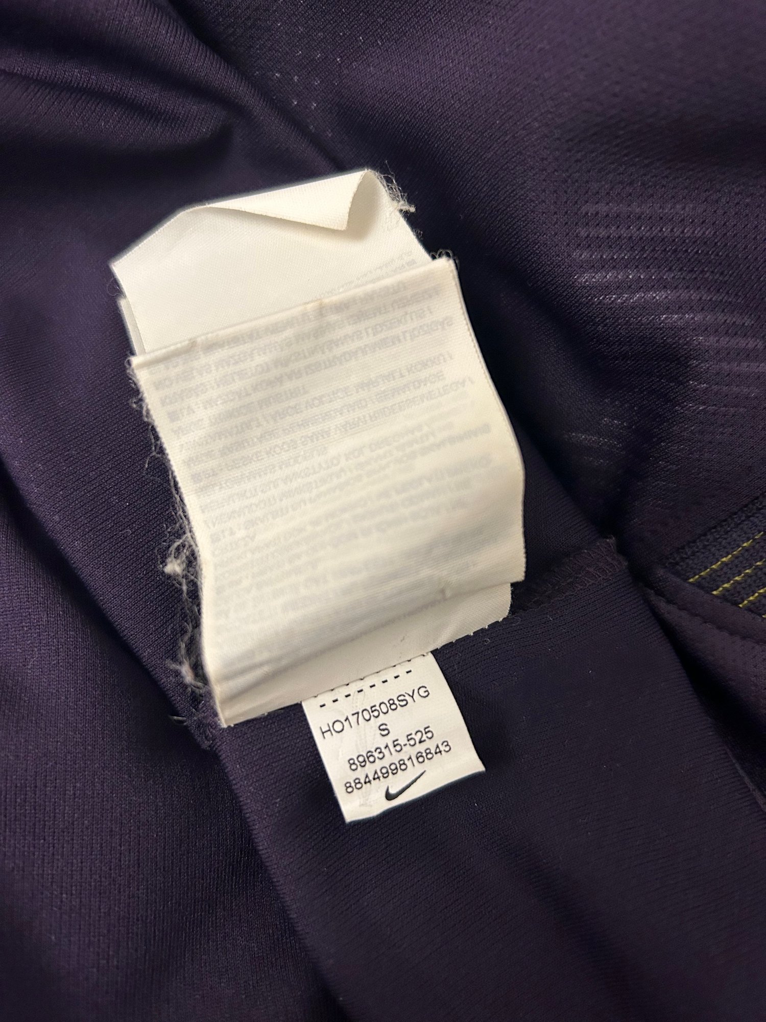 Image of Tottenham “ALDERWEIRELD 4” 2017/18 Third Shirt + UCL patches (S)