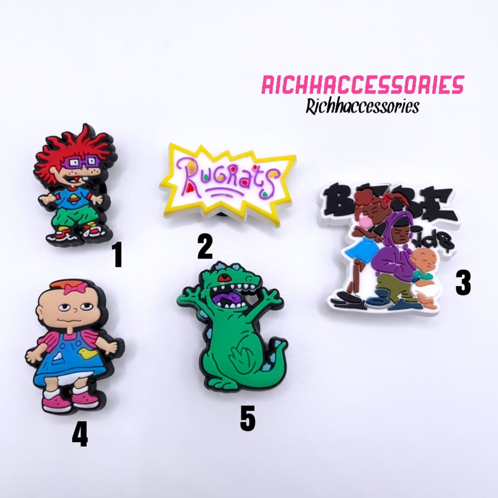 Rugrats & BEBE Kids Croc Charms