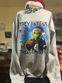 Grinch Dallas Cowboys Sweater 