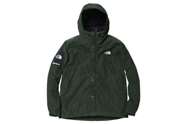 Zhupreme — SUPREME 2012 F/W NORTH FACE CORDUROY MOUNTAIN SHELL JACKET M  WAXED FOREST GREEN