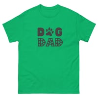 Image 1 of Unisex classic tee,  Dog Dad T-Shirt | Paw Print Dog Lover Graphic Tee
