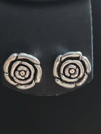 Image 3 of Rose stud Earrings