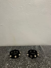 Image 2 of Pearl inlay leather bracelets 