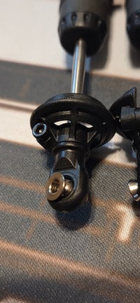 Image 2 of TRAXXAS 1/10 Gray Composite XX-Long GTR Shocks (4) - Part # 7462-Gray (Jato 4x4 BL2S)