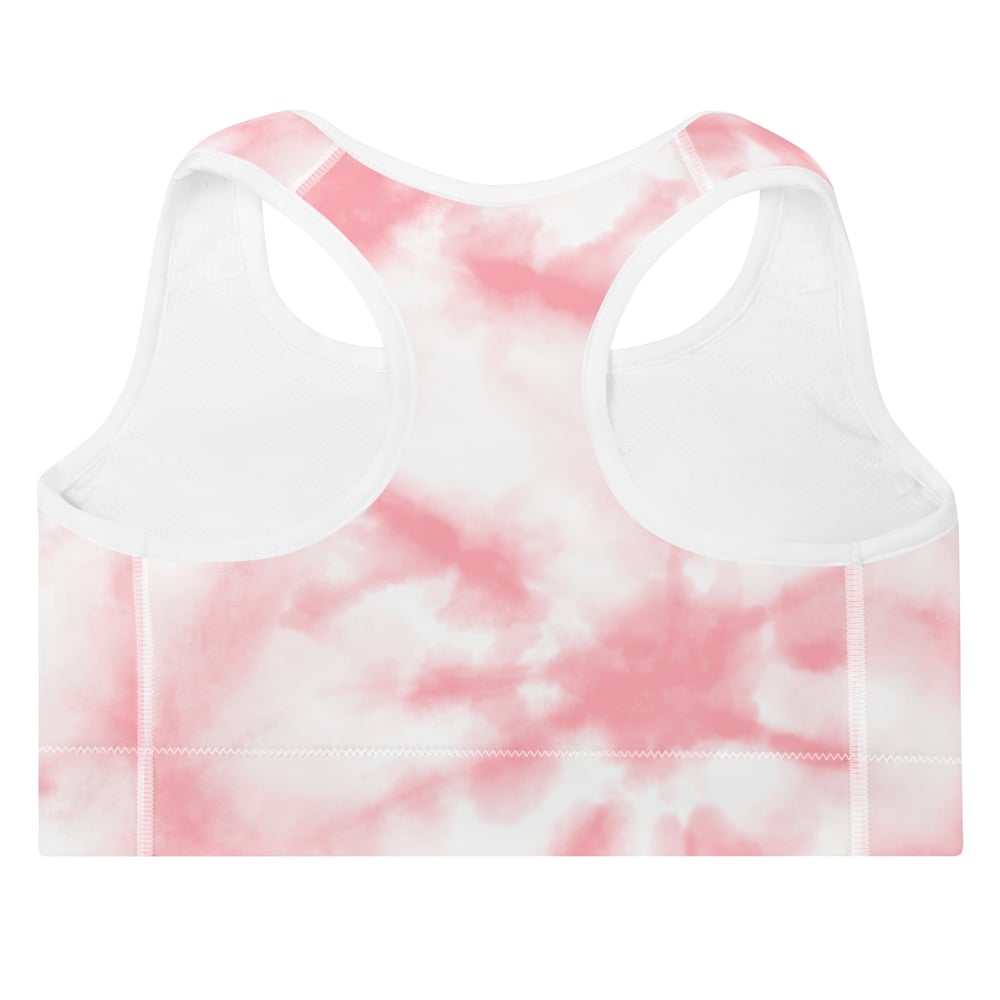 Image of Pink Love Padded Sports Bra