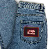Image 2 of Deadly Beader Embroidered patch