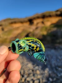 Image 7 of Aqua Green Koi Fish Pendant