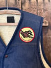 70’s Denim Sherpa Vest 