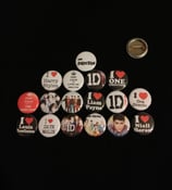 Image of One Direction Buttons