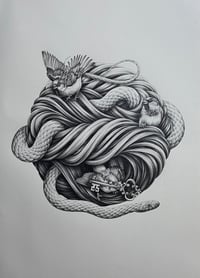 Print - Nest Three - Graphite 