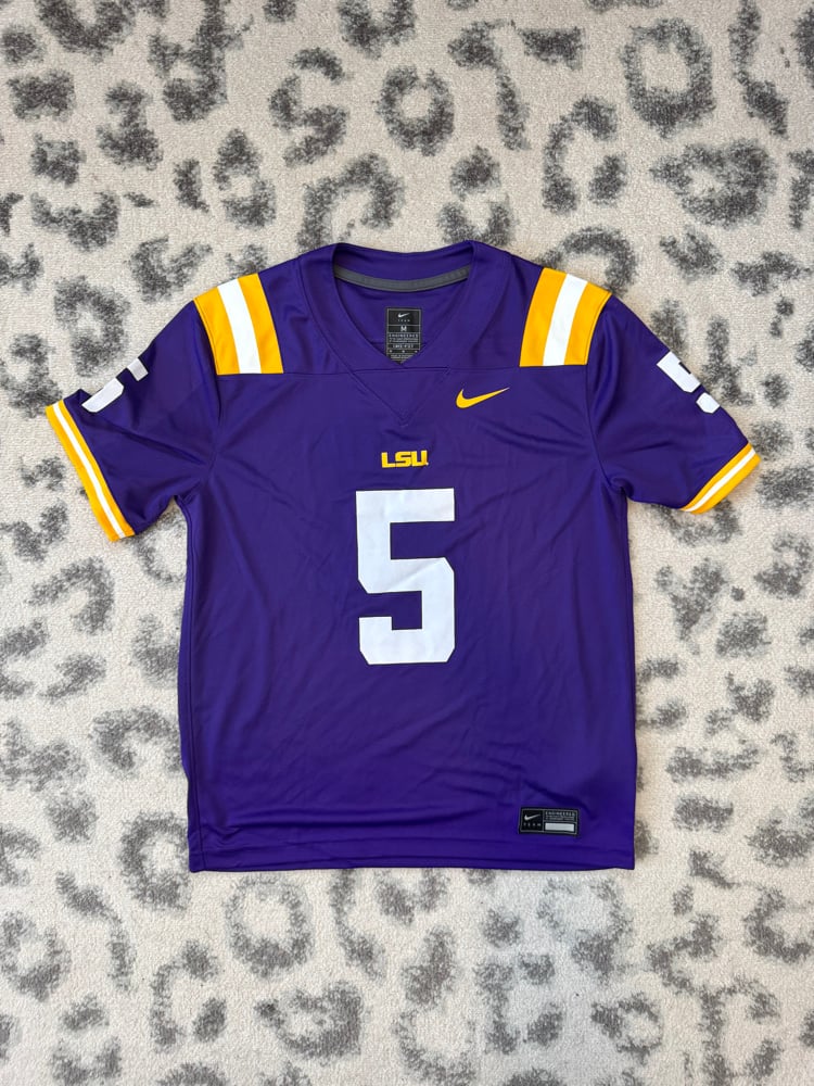 Jayden Daniels LSU Jersey