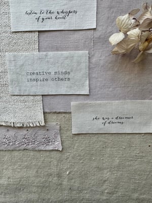 Image of Fabric quotes #1
