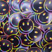 Image 2 of Rainbow Smiley Magnet
