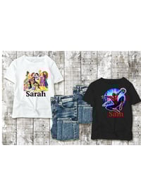 Image 2 of Youth Personalized Easter Bunny Shirt