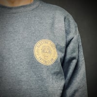 Image 1 of Crewneck Sweatshirt Navy heather 