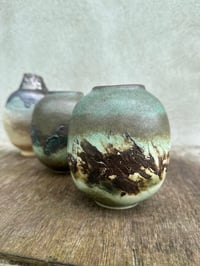 Image 2 of Stoneware Vessel Trio 5