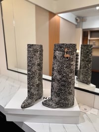 Image 2 of Snake Print G Boots