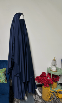 Image 2 of Aline with overhead cape 