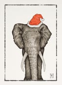 Image of Christmas Elephant