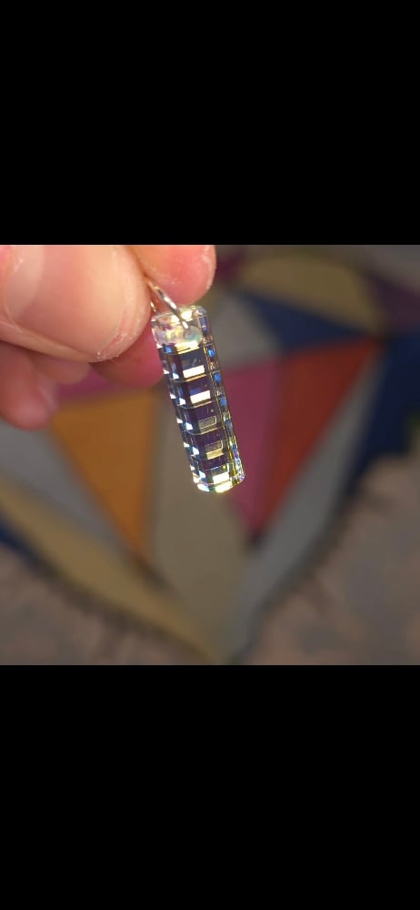 Image of Dichroic stack charm 