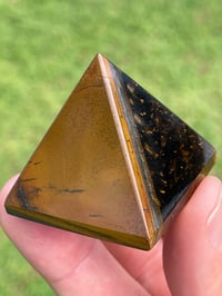 Image 3 of Tiger’s Eye Pyramid #1858