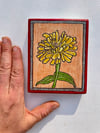 Yellow Zinnia 