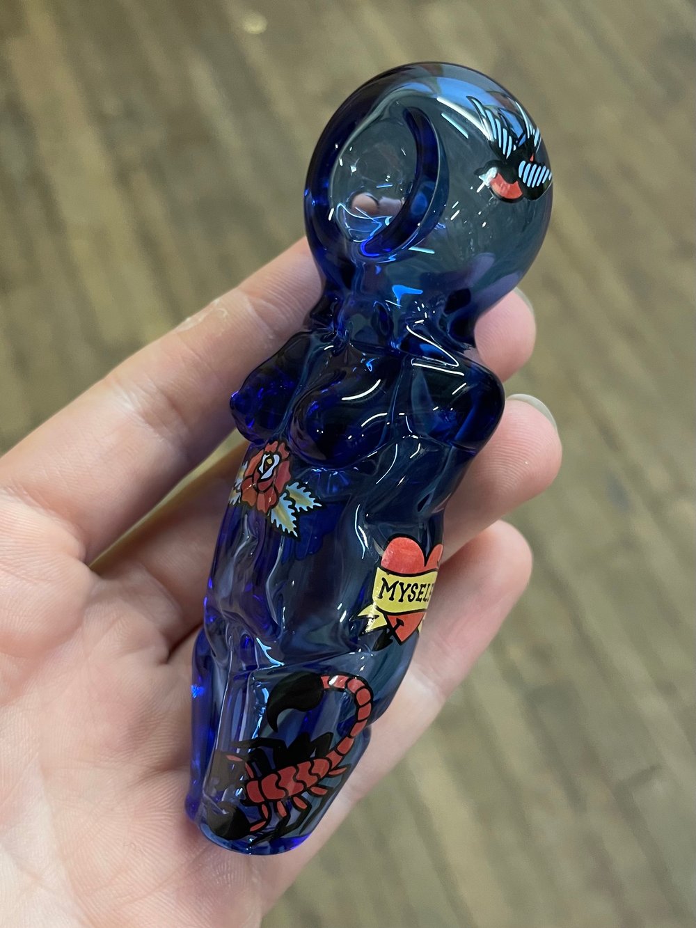 Body Pipe Mini w/ Tattoo Decals (Made to Order)
