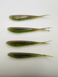 Green & Brown Minnow 7 pcs