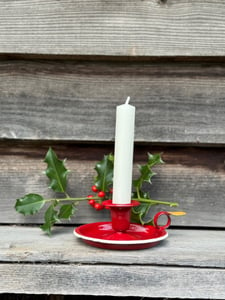 Image of Wee Willy candlestick holder berry