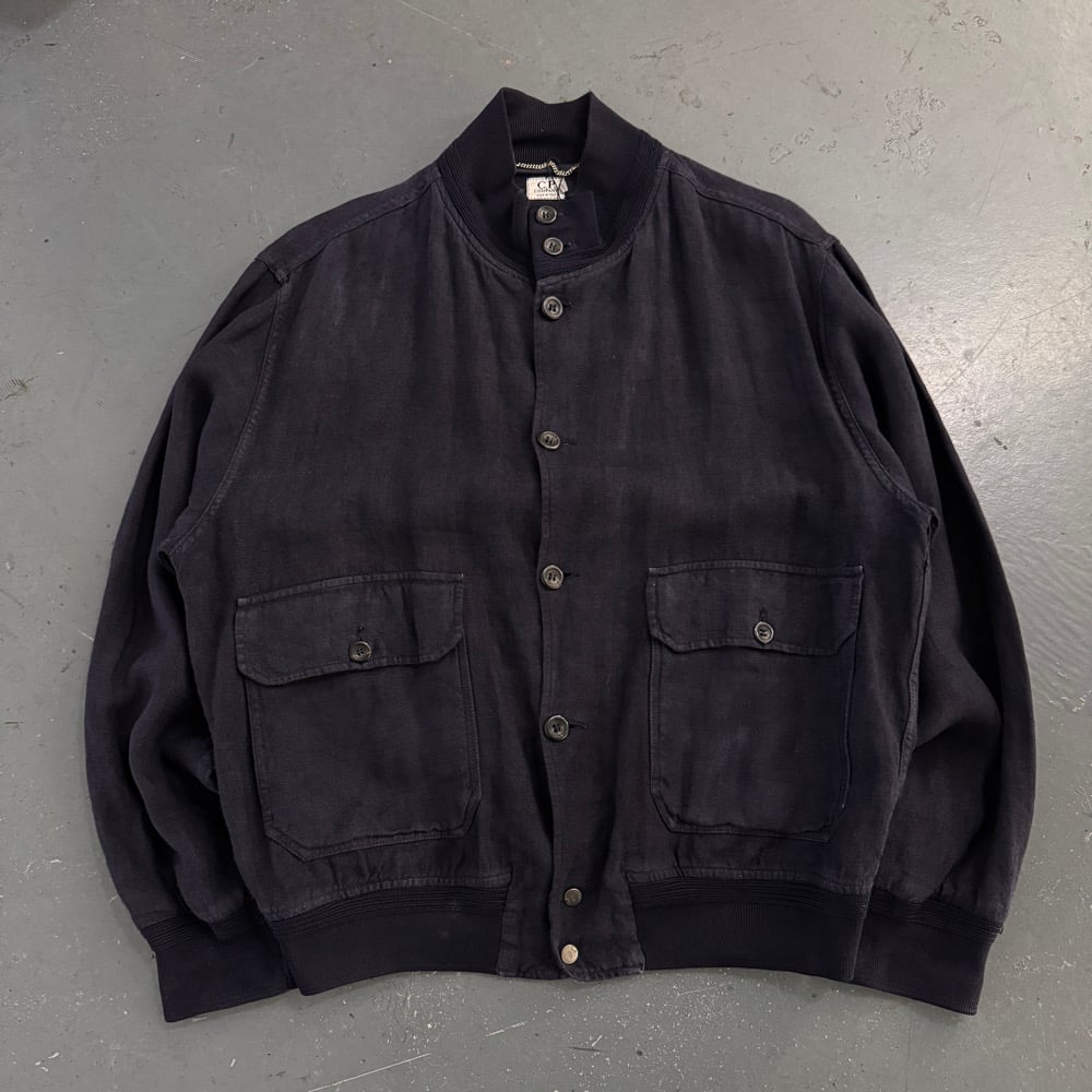 Image of SS 1996 CP Company Linen Flight Jacket, size large
