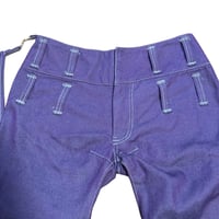 Image 4 of Punk cross pants with apron 