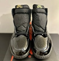 Image 1 of Jordan 1 Retro High Metallic Gold Black Size 9.5