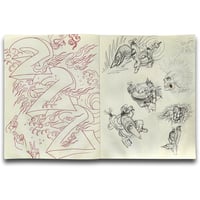 Image 4 of TATTOO SCHEMES AND EDDY'S SKETCHBOOK BOOK BUNDLE