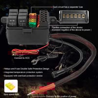 Image 3 of LTR 6 Button LED Switch Panel