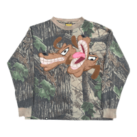 Image 1 of DOG CAMO LONG SLEEVE - LARGE