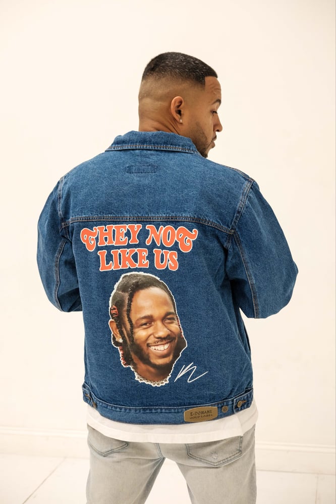 Image of They Not Like Us Denim Jacket