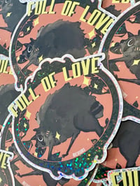 Image 2 of love jimothy glitter sticker
