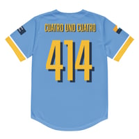 Image 4 of Cuatro Uno Cuatro Baseball Jersey