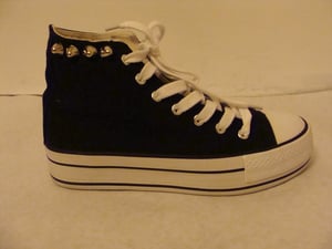 Image of Studded Platform Sneakers