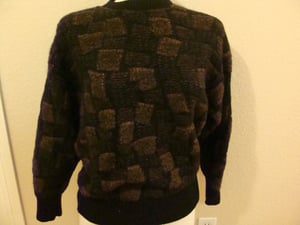 Image of Patterned Pul over jumper 