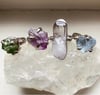 Raw Cut Crystal Ring