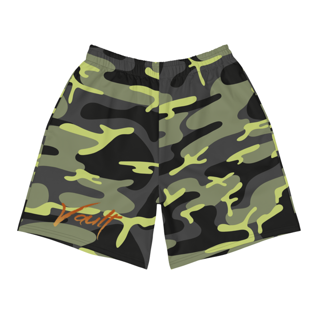 Vault Athletic Shorts "Undercover Green Camo"