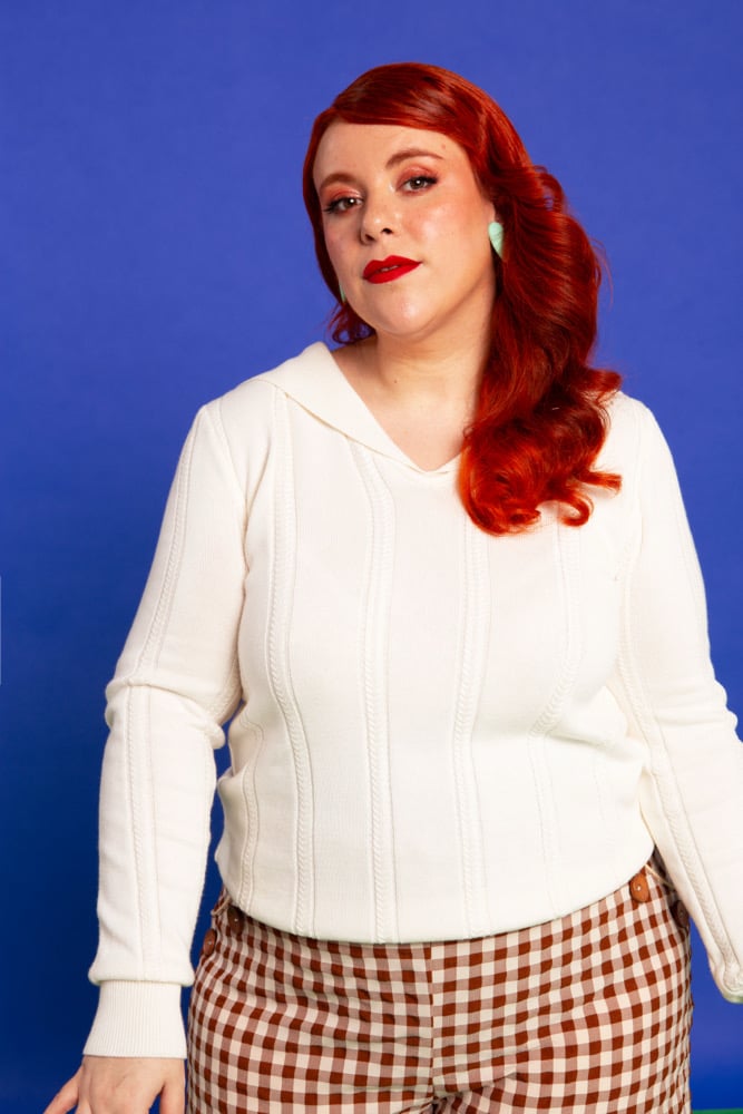 Image of Jersey Blanco crudo