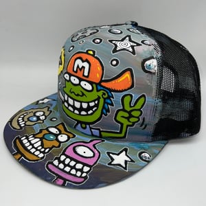 Hand painted Hat 395